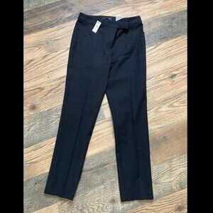 Talbots Women's NWT Black Trousers Pants High Rise Straight  Size 6 $99